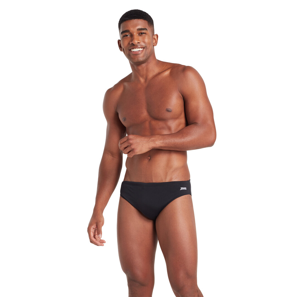 ZOGGS 男性《時尚黑》三角泳褲