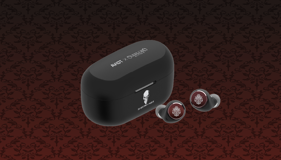 「ACG.GO」「現貨」AVIOT  TE-V1R-OVL ｜《OVERLORD》無線耳機