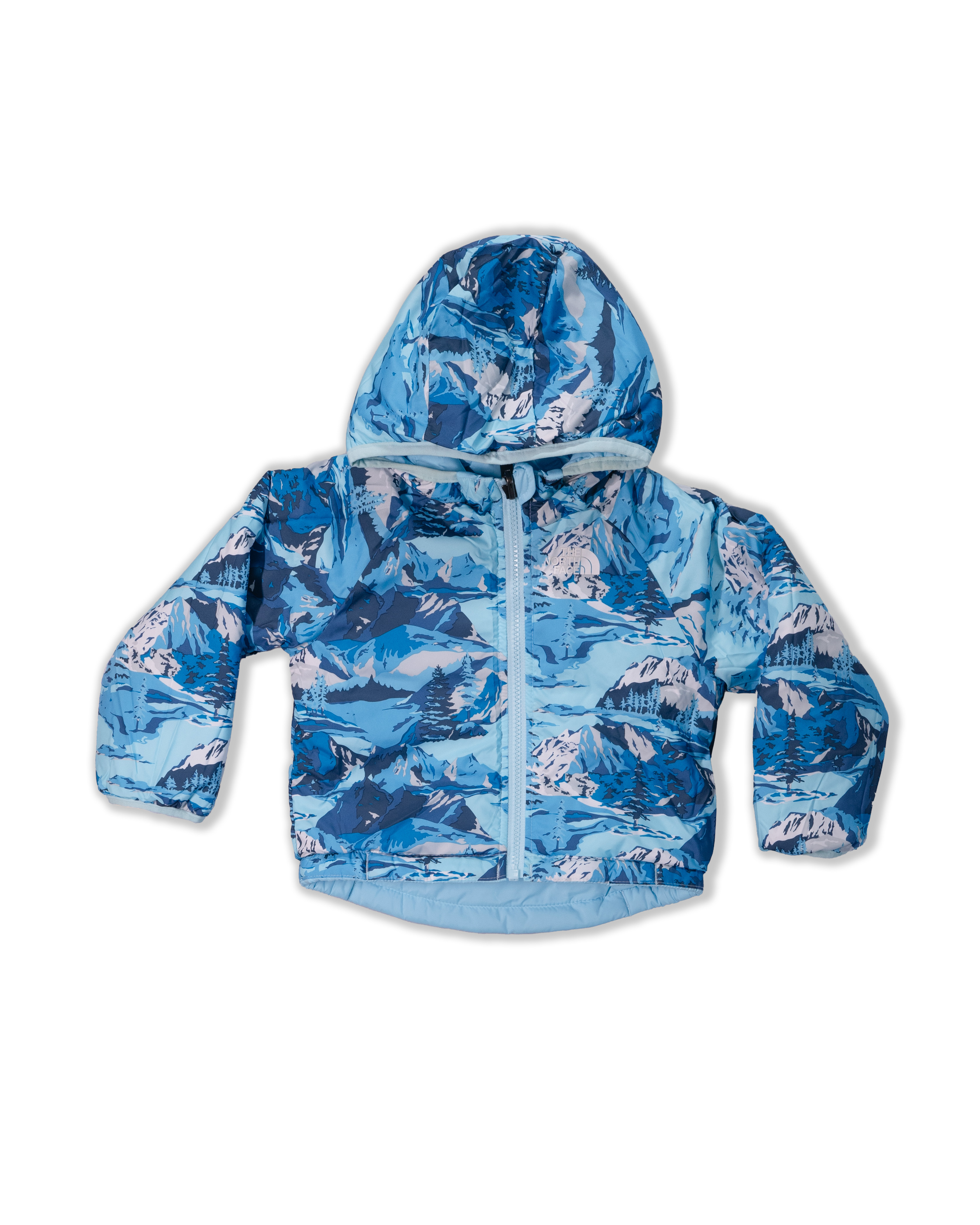 TNF北臉 0103 寶寶 迷彩淺藍 鋪棉