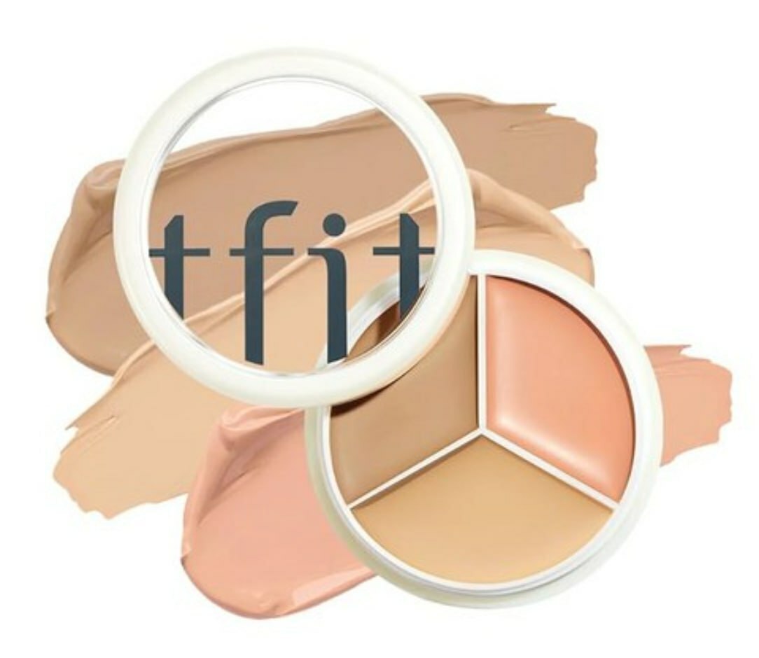 TFIT Coverup Pro Concealer #02 Warm 15g  (8809751800493)EXP.2027.07.15