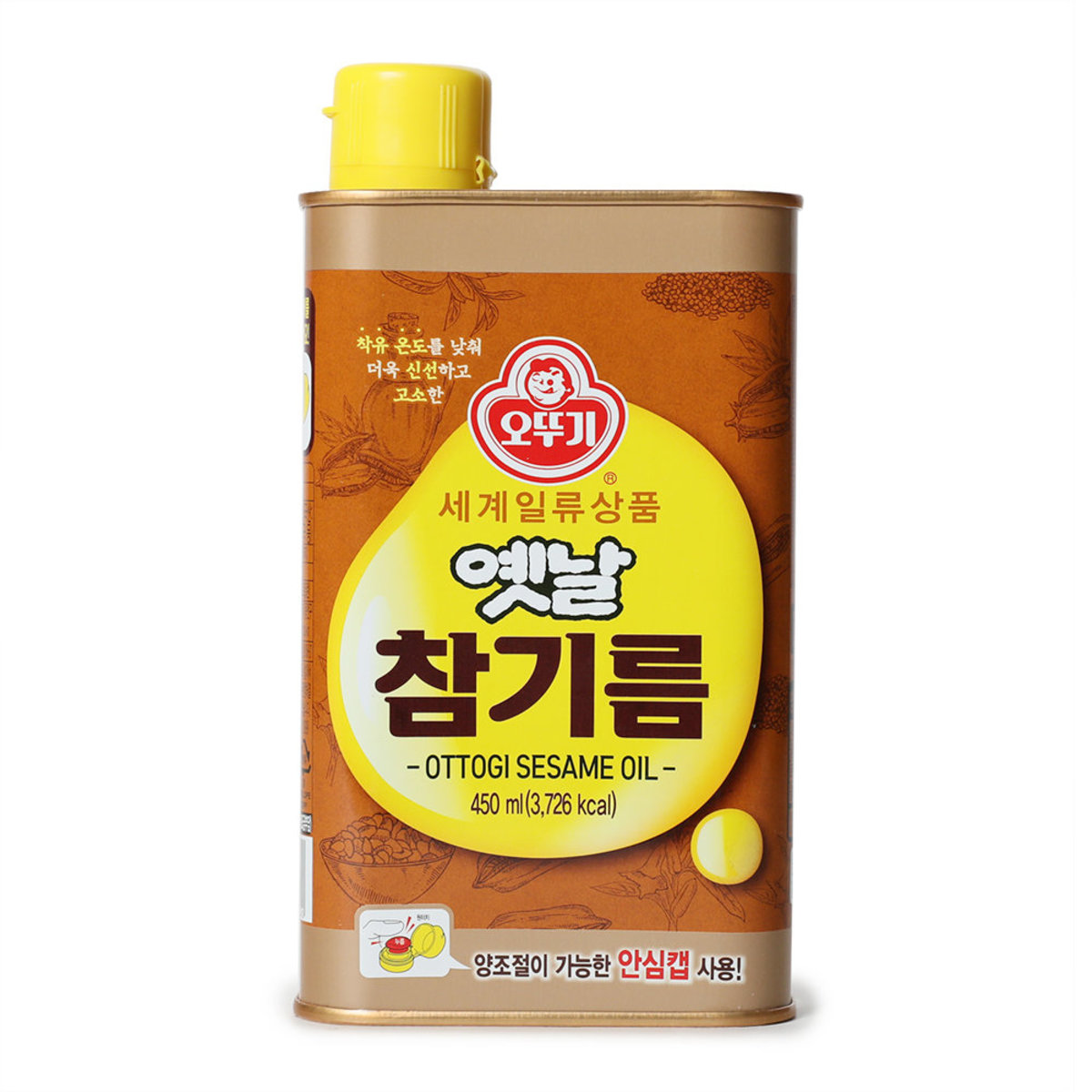 Ottogi - Korean Traditional Sesame Oil 450ml 8801045440040 EXP.2026.09.08