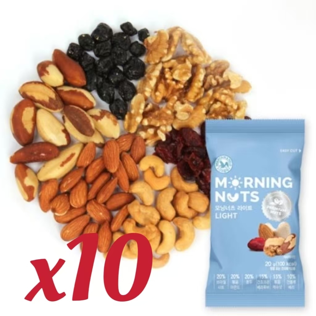 【10pack】Mountain & Field - Morning Nuts (Light) 8809374428067_10 EXP.2025.08.19