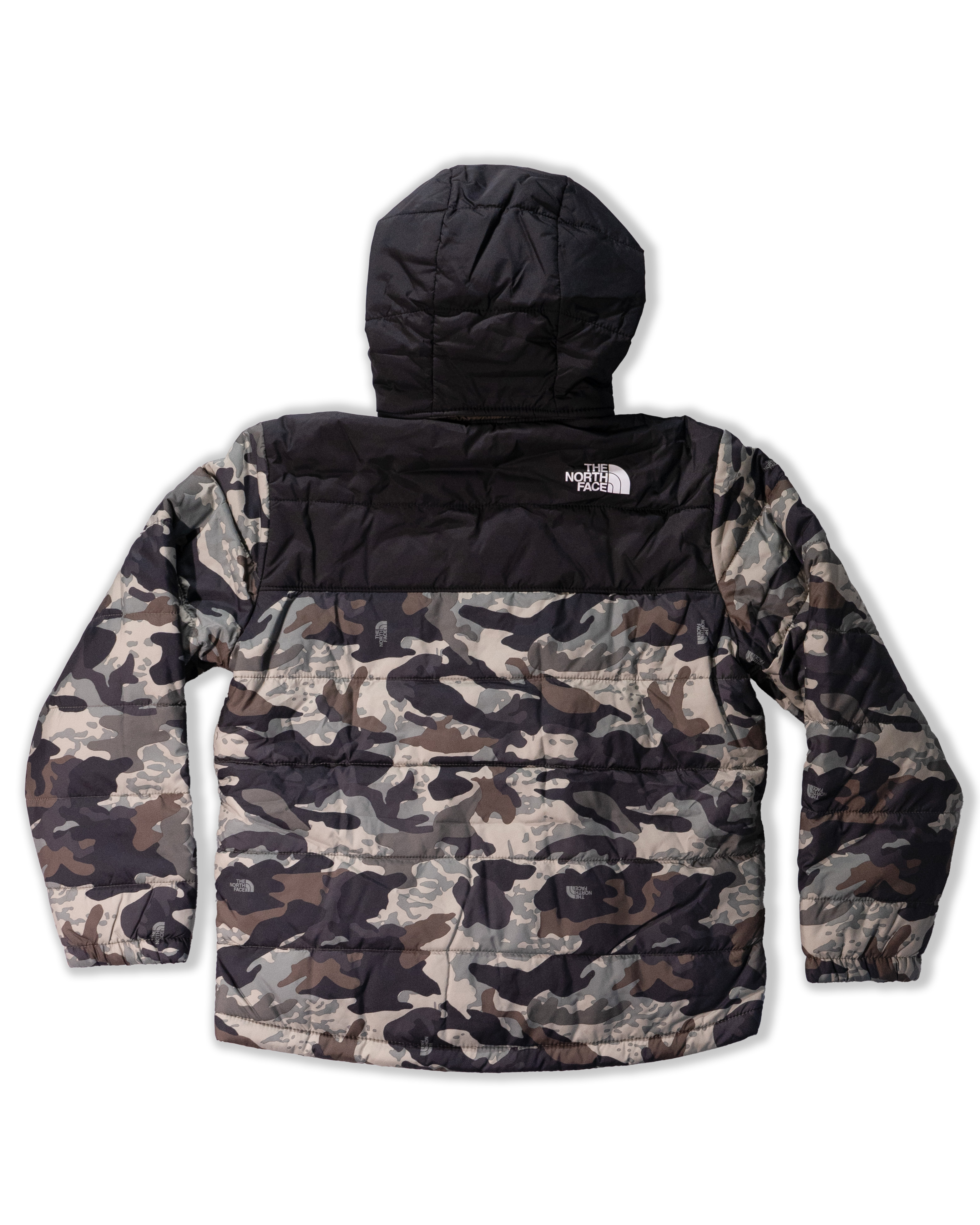 TNF北臉 0113 大童 迷彩 鋪棉