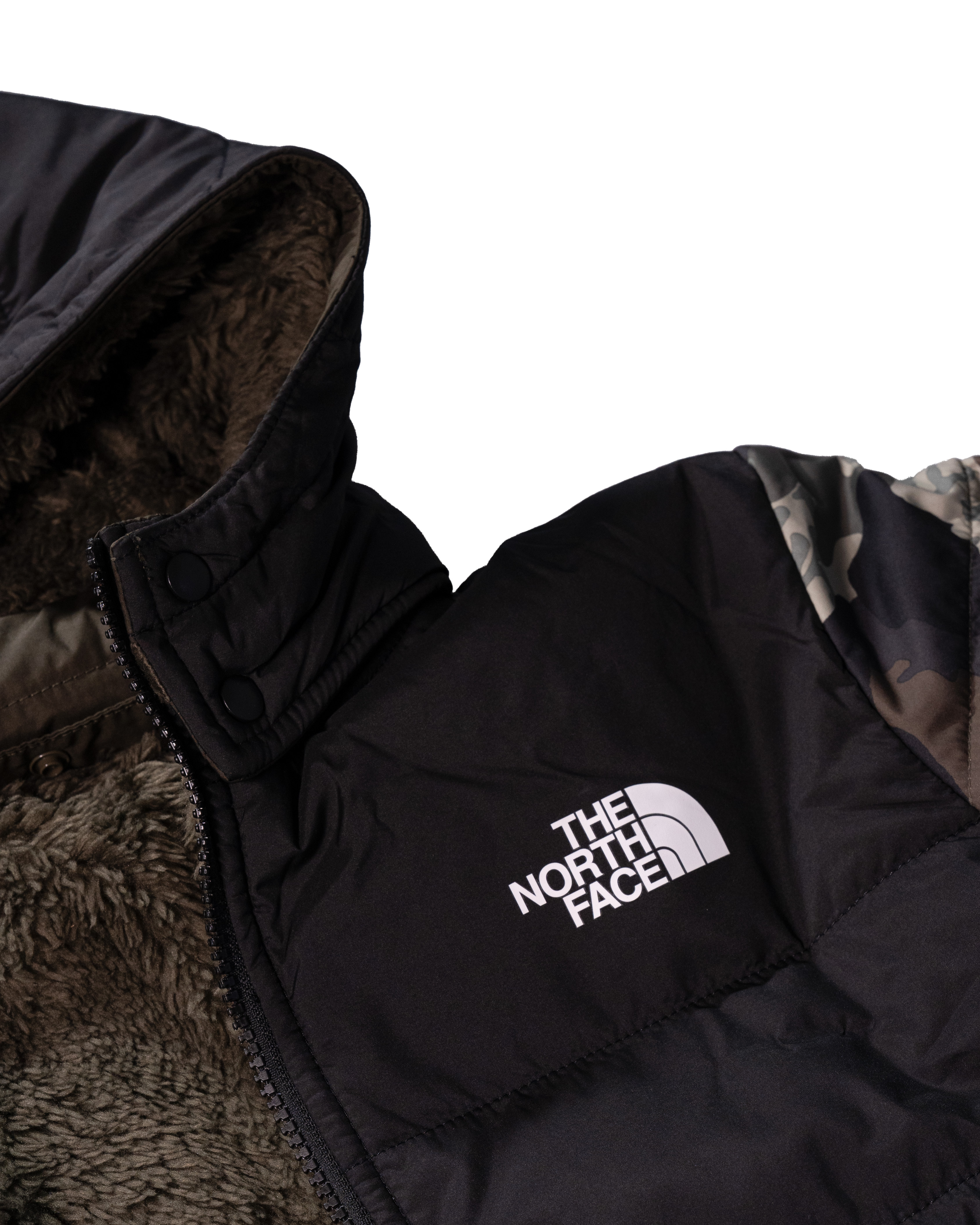 TNF北臉 0113 大童 迷彩 鋪棉