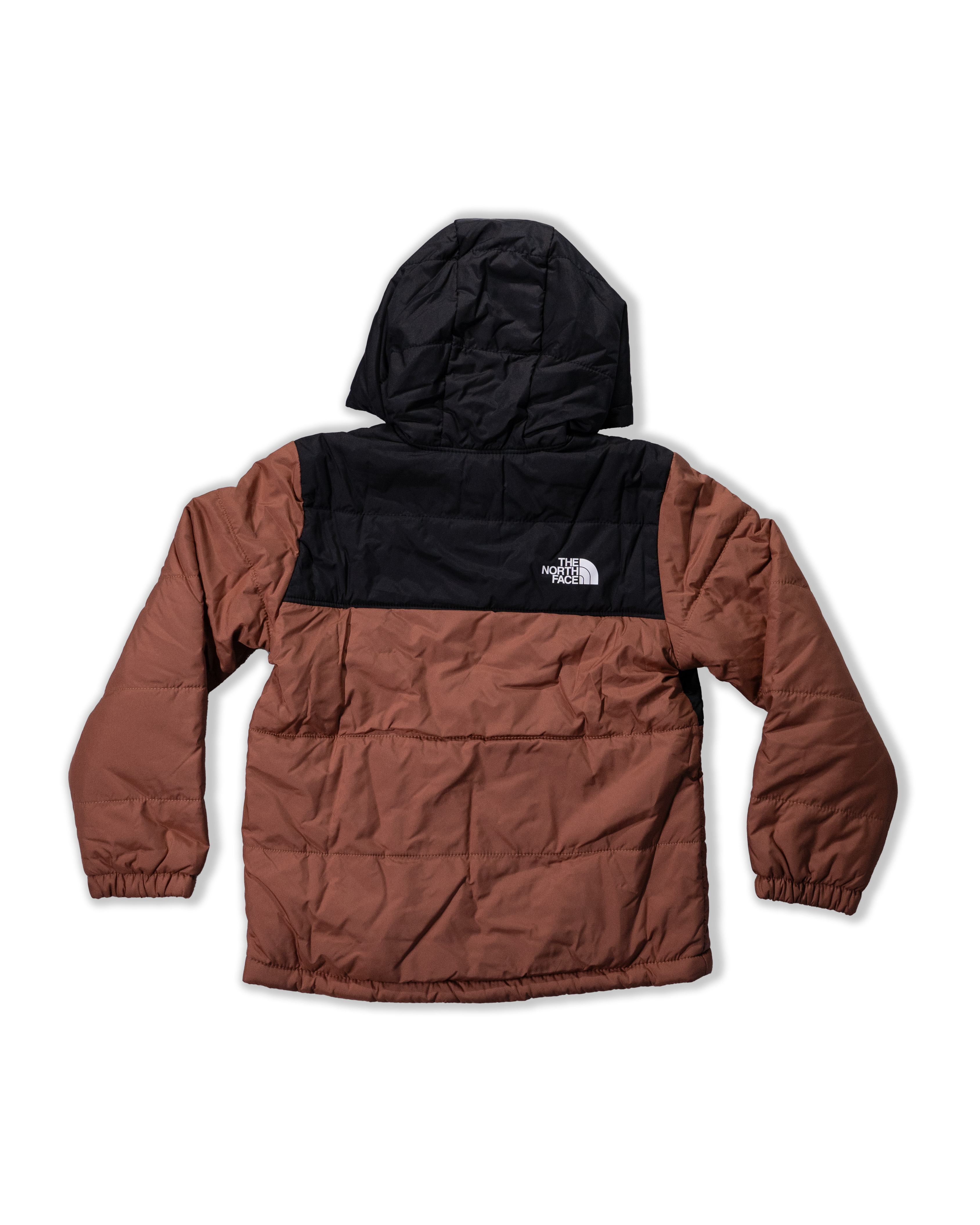 TNF北臉 0101 寶寶 童 黑咖拼色 鋪棉