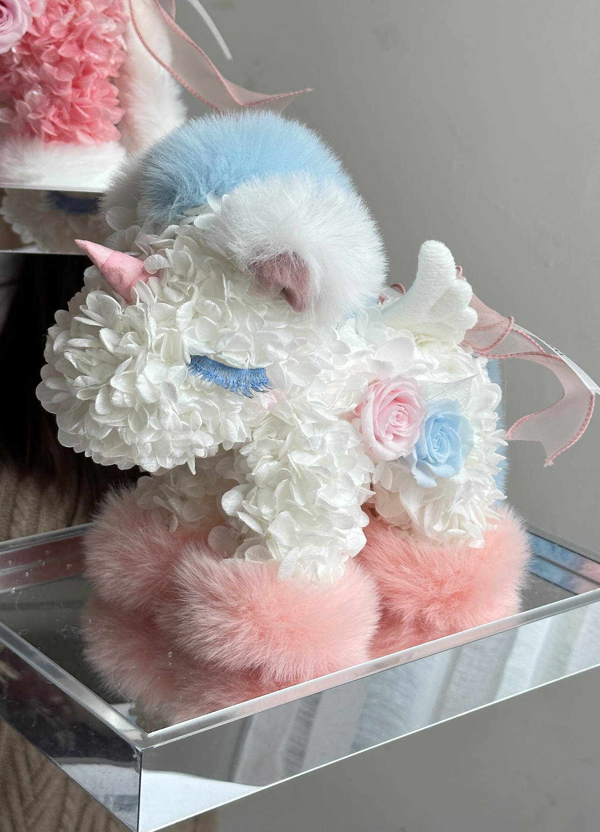 Jennie 的 彩虹永生花獨角獸