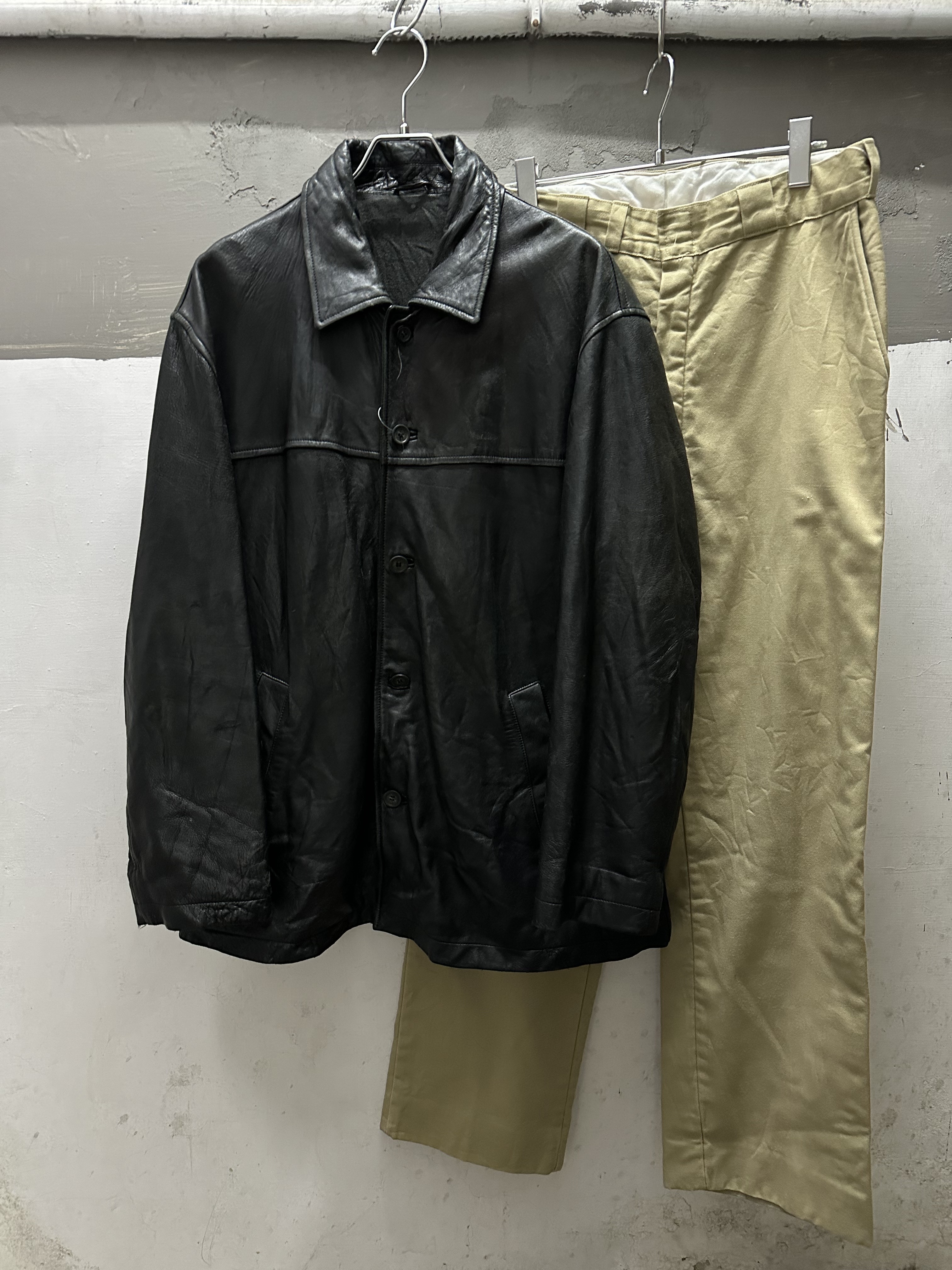 EURO Aderdeen Leather Car Coat Type Leather Jacket