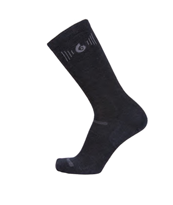 Point 6. hiking essential. ultra light crew #2536 #BLACK