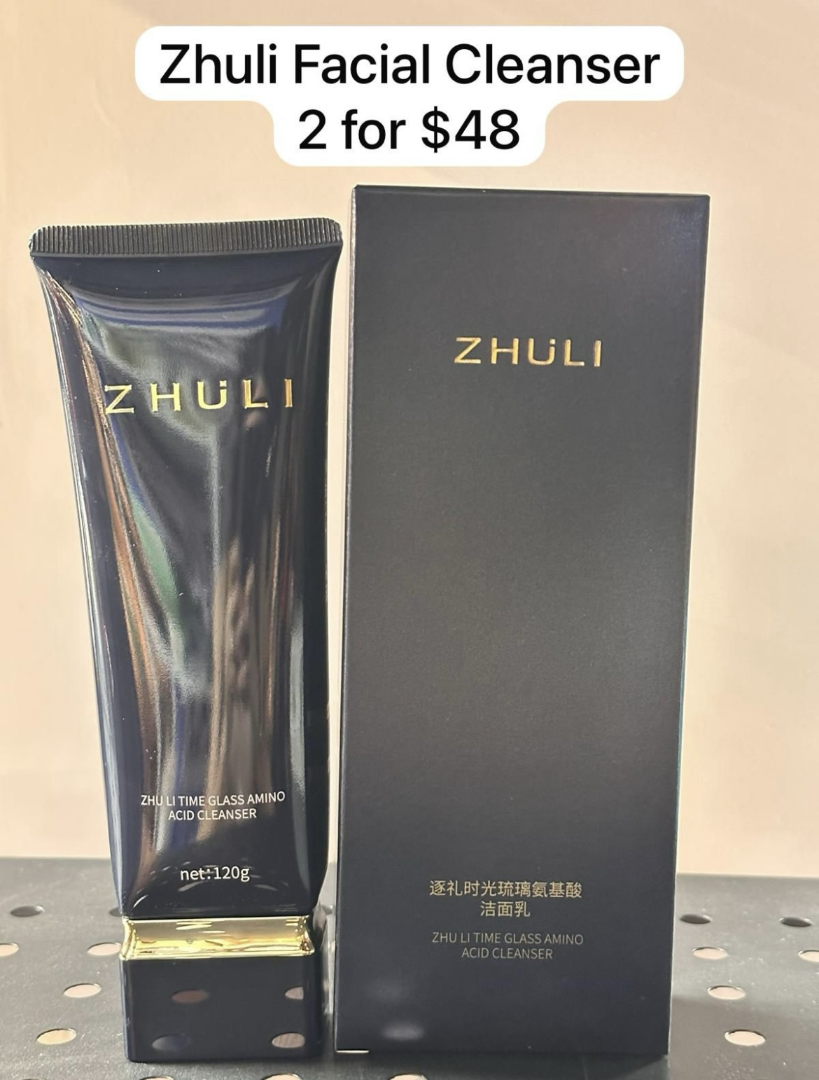 2 ZHULI FACIAL CLEANSER