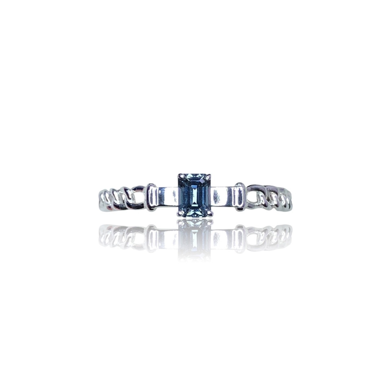 925銀 戒圍12【尖晶石0.24克拉】