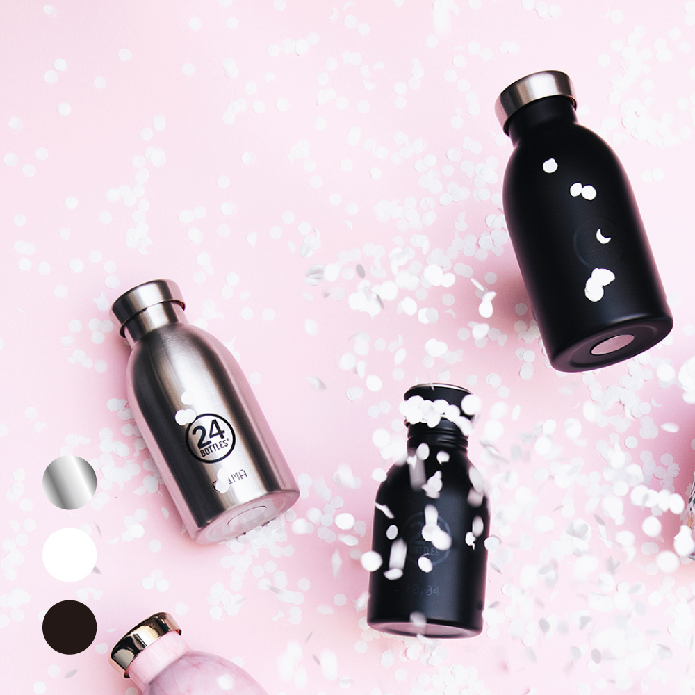 義大利 24Bottles 不鏽鋼雙層保溫瓶 330ml / 經典系列