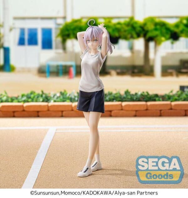 SEGA 代理版 景品 Luminasta 不時輕聲地以俄語遮羞的鄰座艾莉同學 艾莉 運動服Ver.