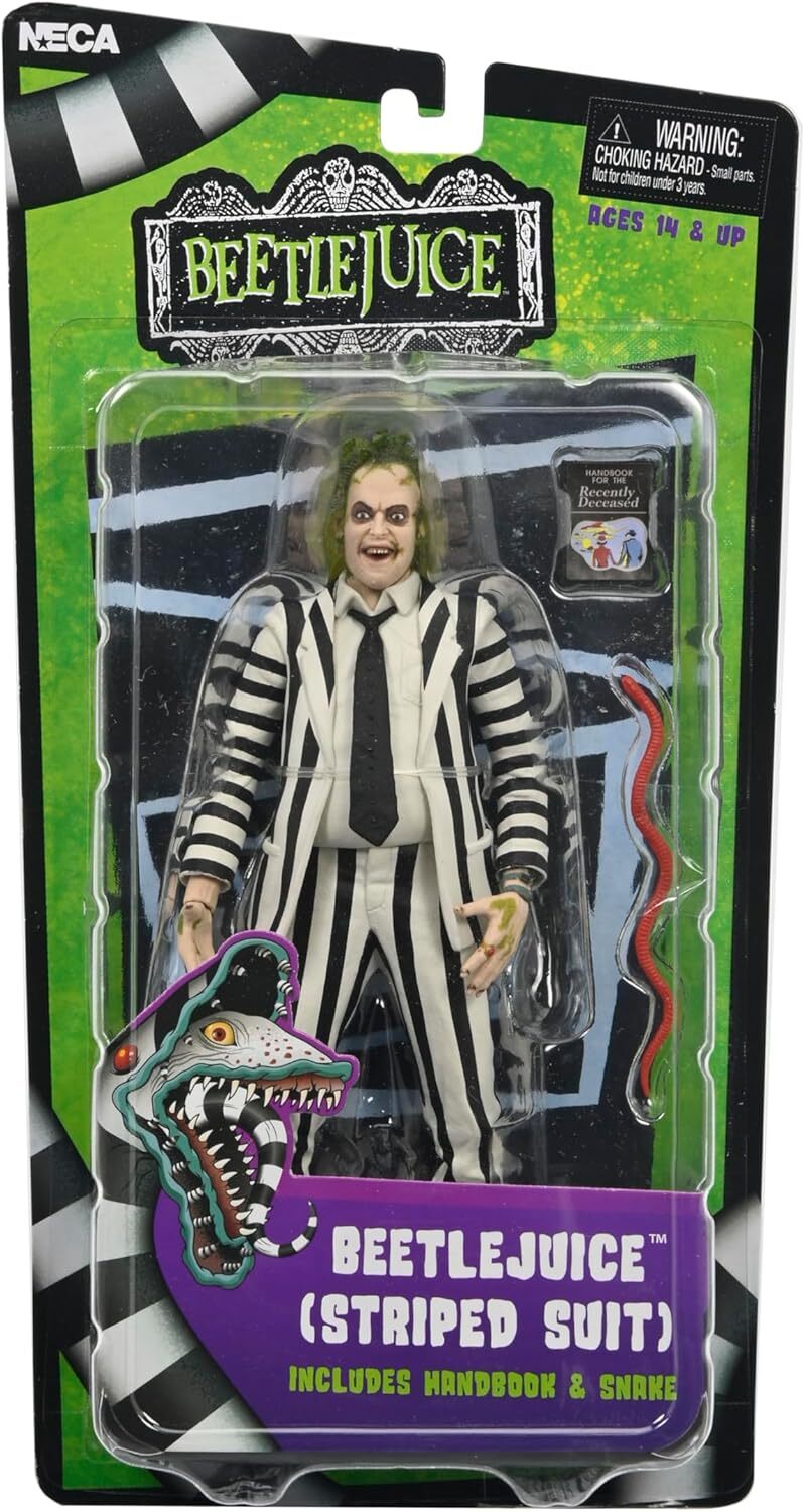 NECA 代理版 可動 陰間大法師 黑白西裝 甲蟲汁大師