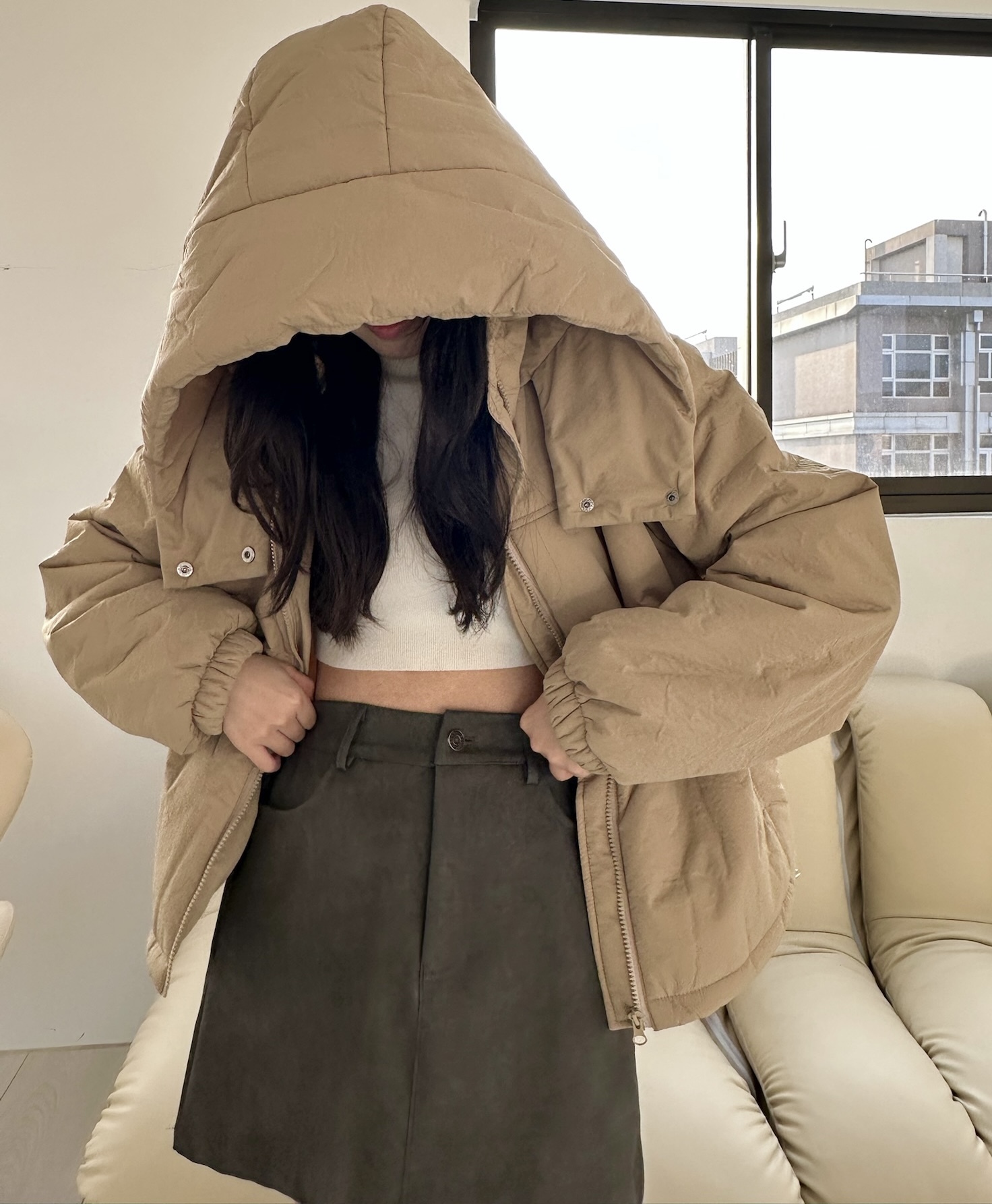 降溫指標麵包外套