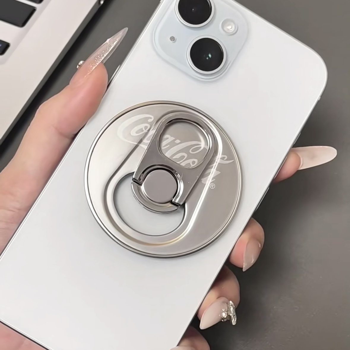 COCA-COLA 可口可樂 易拉罐 創意 造型 磁吸式 手機支架/預購