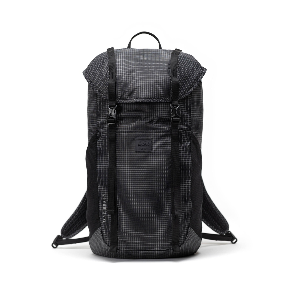 【Herschel】Ultralight Backpack 超輕量 背包 22L-黑/綠