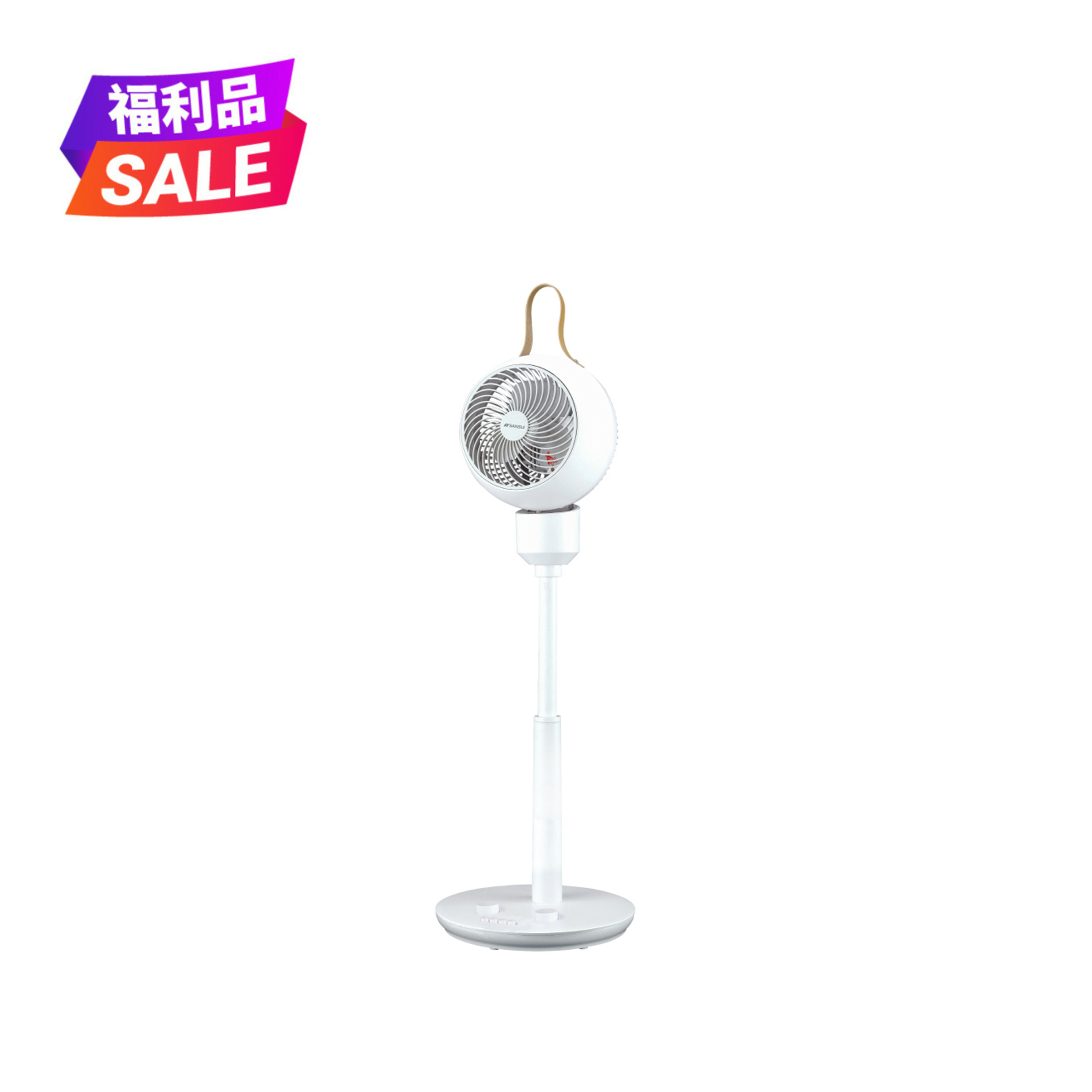 【SANSUI山水】3D全方位立式循環扇SDF-9UK(福利品)