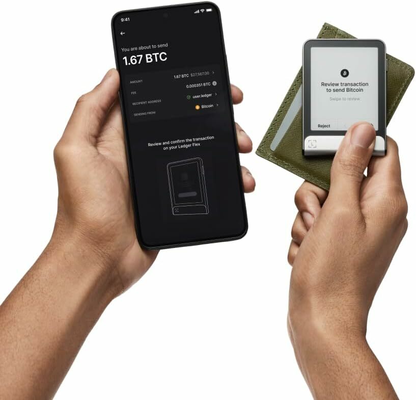 Ledger Flex Crypto Hardware Wallet 加密貨幣錢包