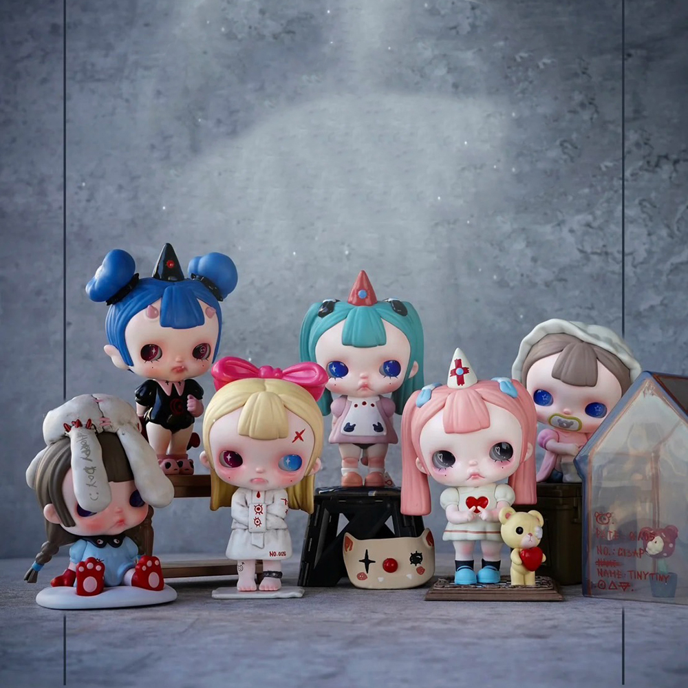 POP MART 泡泡瑪特 TINY TINY 開場白系列 盲盒 手辦 公仔 擺件 整盒12個