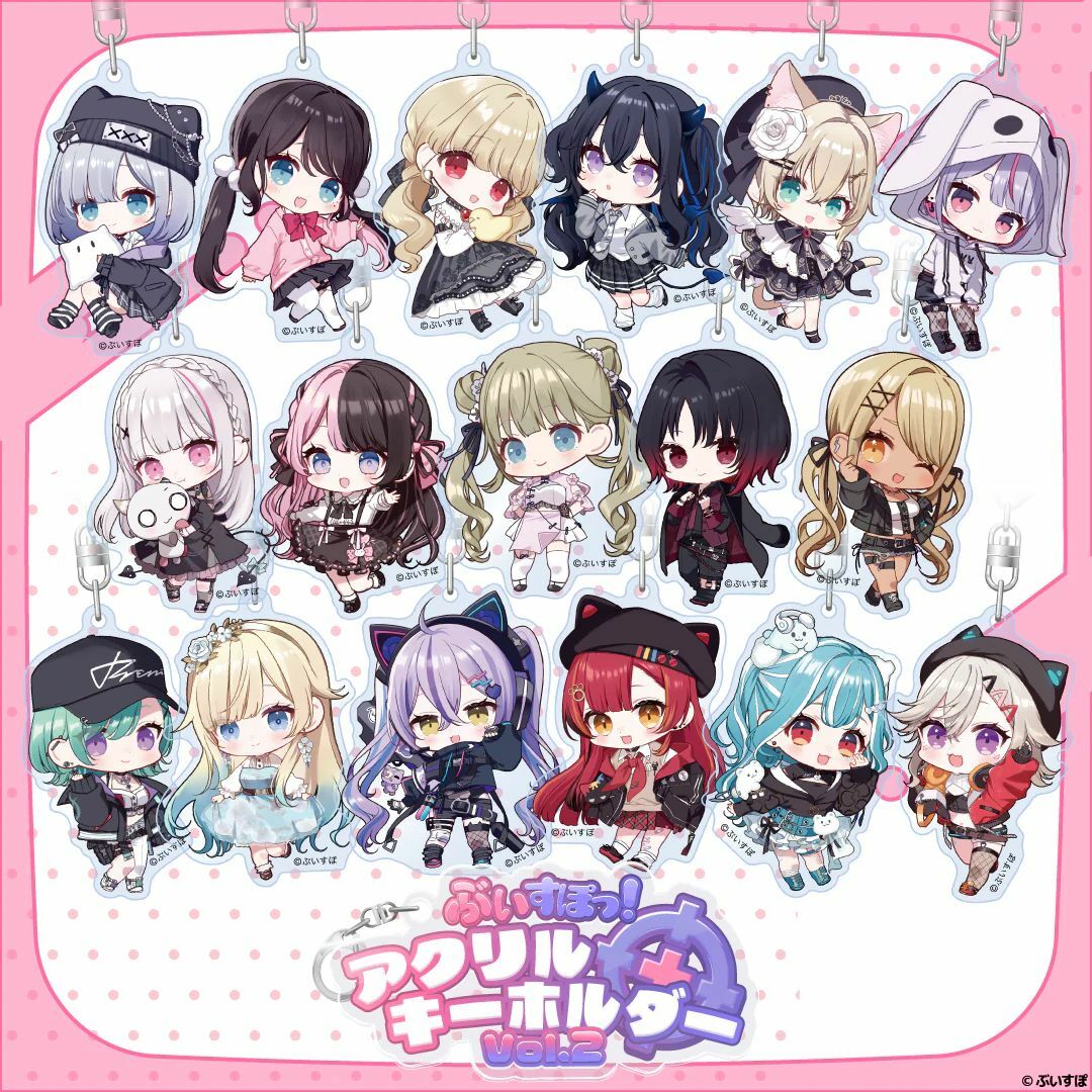 「ACG.GO」 VSPO! アクリルキーホルダー　Vol.2 掛件