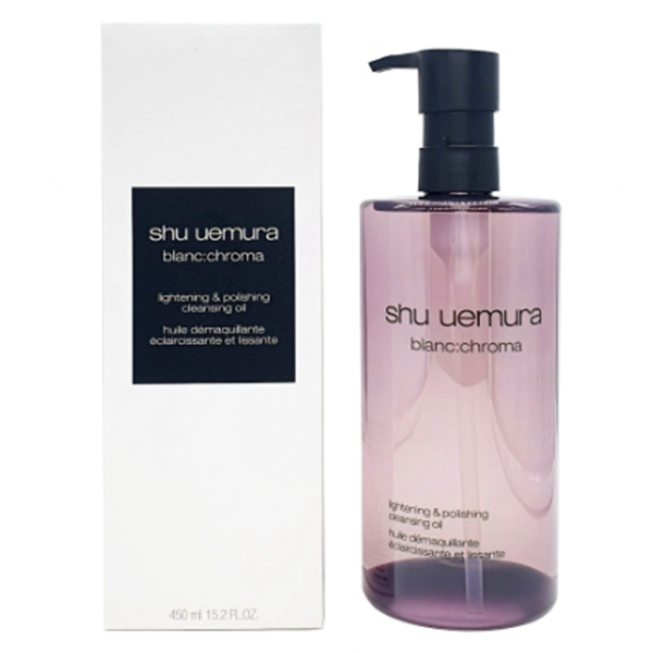 Shu Uemura  blanc: chroma 淨白煥顔潔顔油 450ml