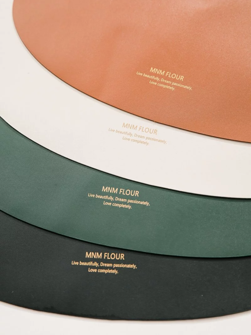 【 限量現貨 】品牌訂製皮革餐桌墊＋杯墊