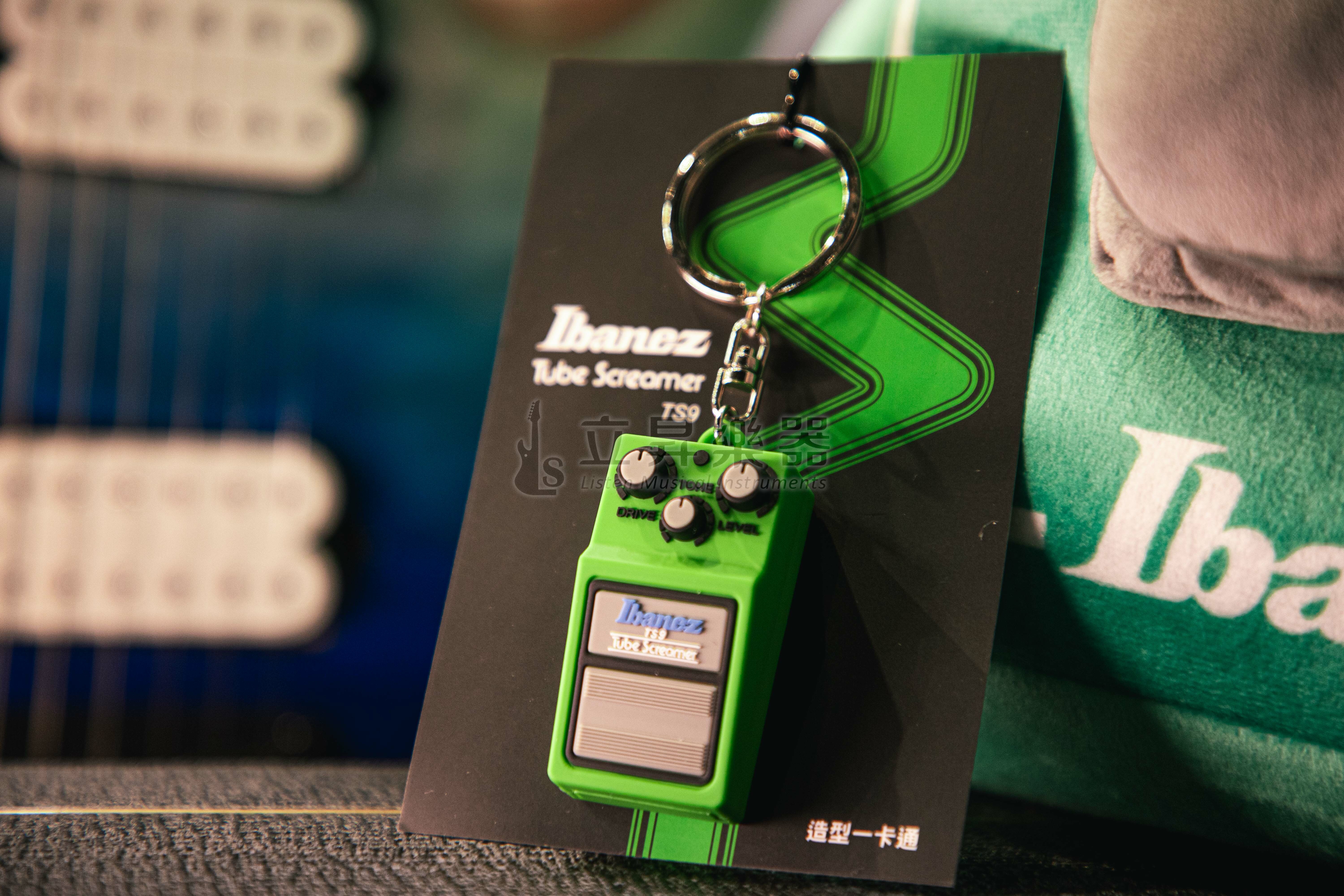 Ibanez Ibanez Tube Screamer TS9 造型一卡通 吊飾鑰匙圈 PVC軟膠材質 台灣獨家限定 第 3 張圖片｜三峽配件 / 週邊
