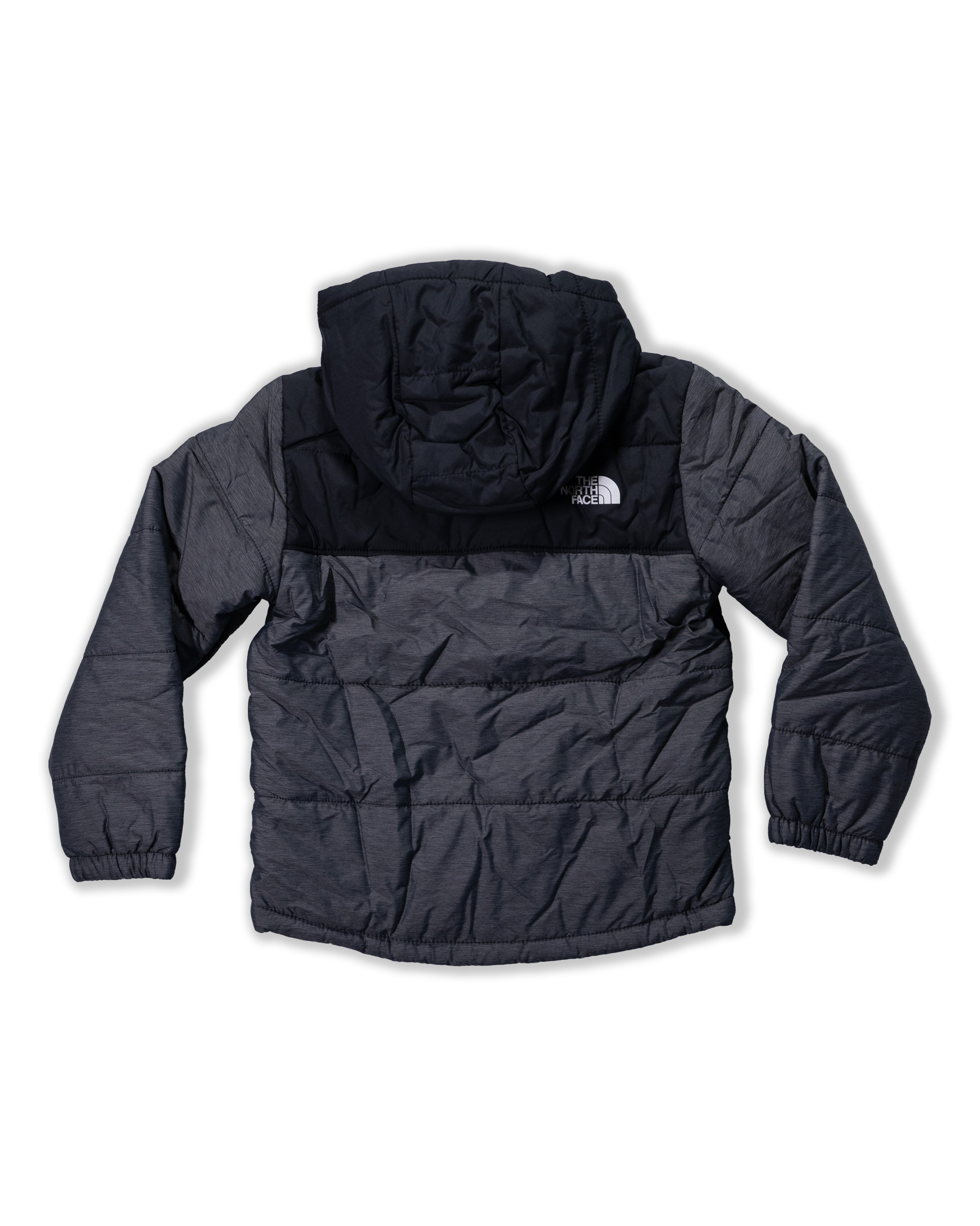 TNF北臉 0110 寶寶 童 黑灰拼色 鋪棉