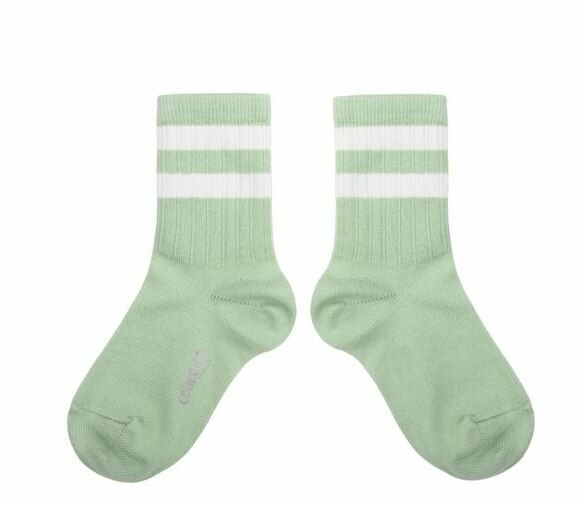 COLLEGIEN 羅紋運動短襪 Nico  -Verveine淺綠