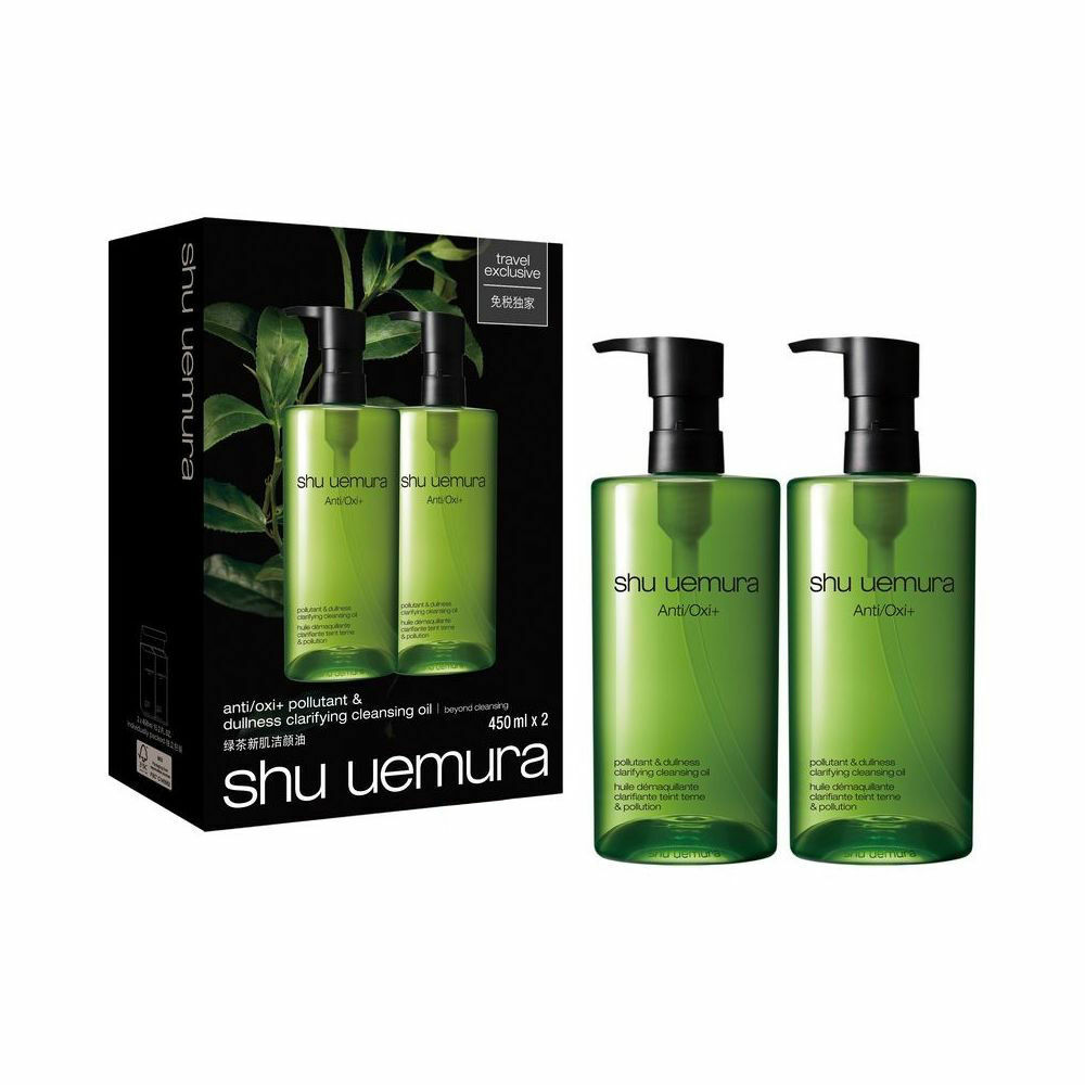 Shu Uemura anti/oxi+ 綠茶抗污染潔顏油 (新版) 450ml