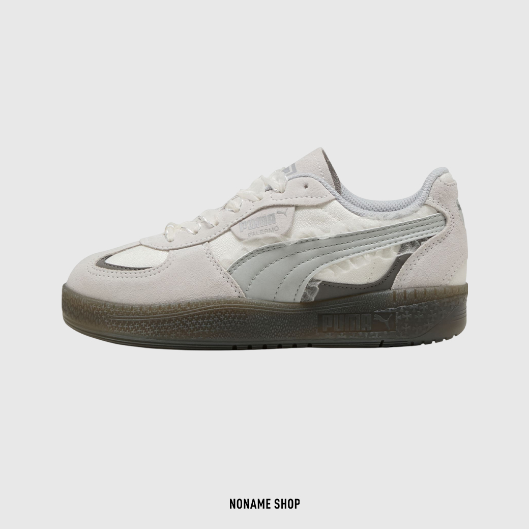 PUMA PALERMO MODA GLAM 芭蕾風 德訓鞋 復古 休閒鞋 迷霧灰 (女款)