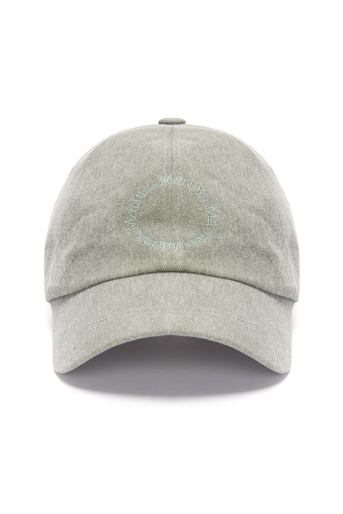 馬卡龍圓標LOGO棒球帽 卡其