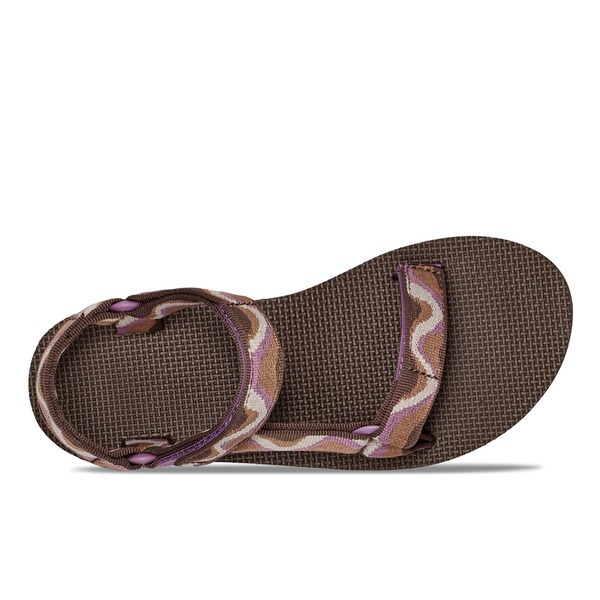 TEVA 涼鞋 ORIGINAL UNIVERSAL 咖啡 波紋 織帶 女 TV1003987WCSH