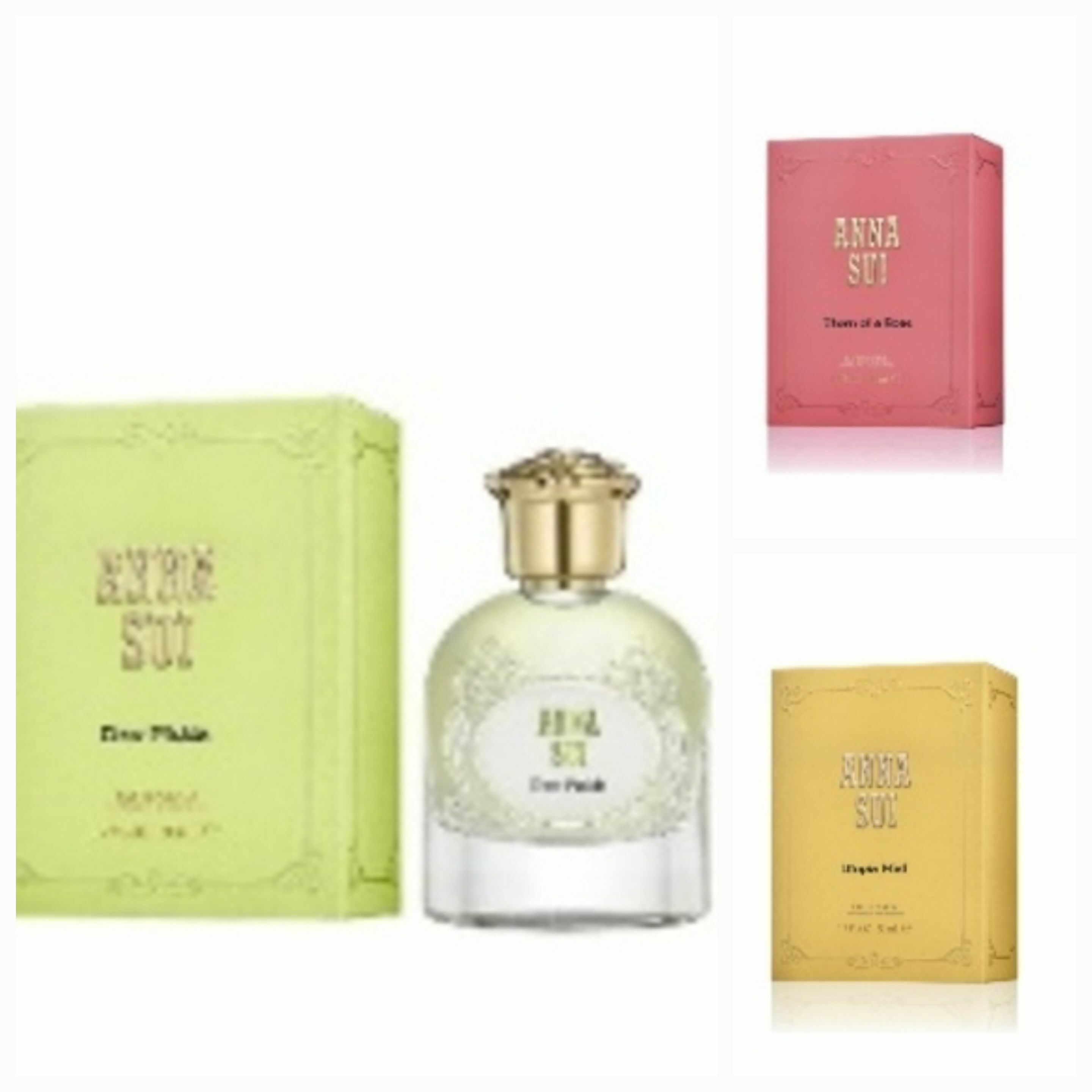 ca20604   ANNA SUI WILD WONDER   (THORN OF A ROSE EDP／ DEW FIELDS EDP／UTOPIA MIST EDP)   50ML