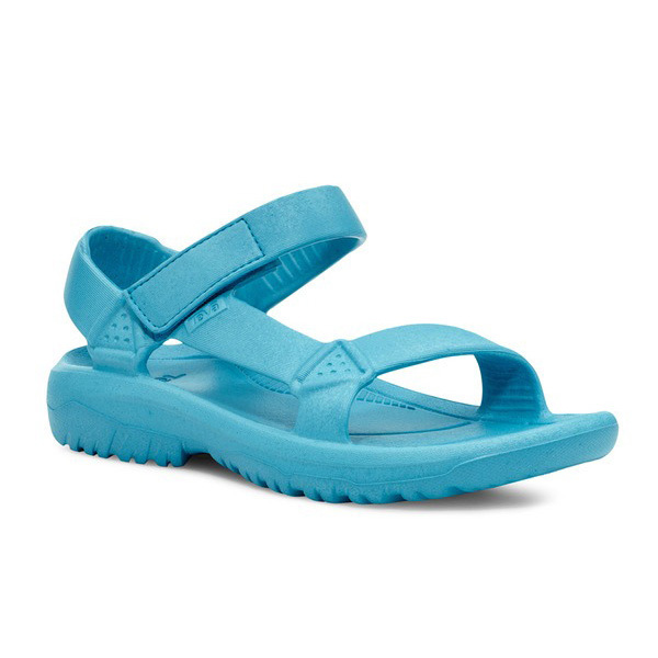 TEVA 涼鞋 青藍色 防水 黏帶 膠鞋 休閒鞋 女 TV1124070CYBL