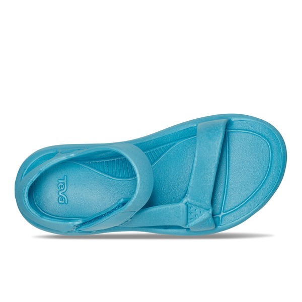 TEVA 涼鞋 青藍色 防水 黏帶 膠鞋 休閒鞋 女 TV1124070CYBL