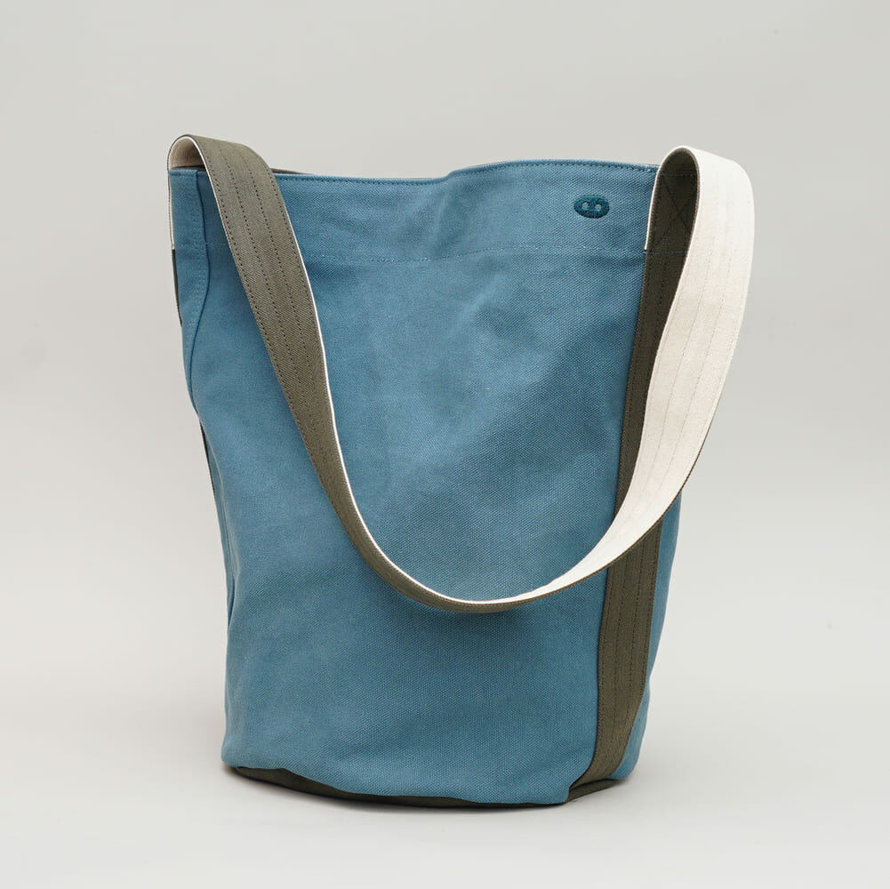 阿福  帆布圓筒側背包 山綠