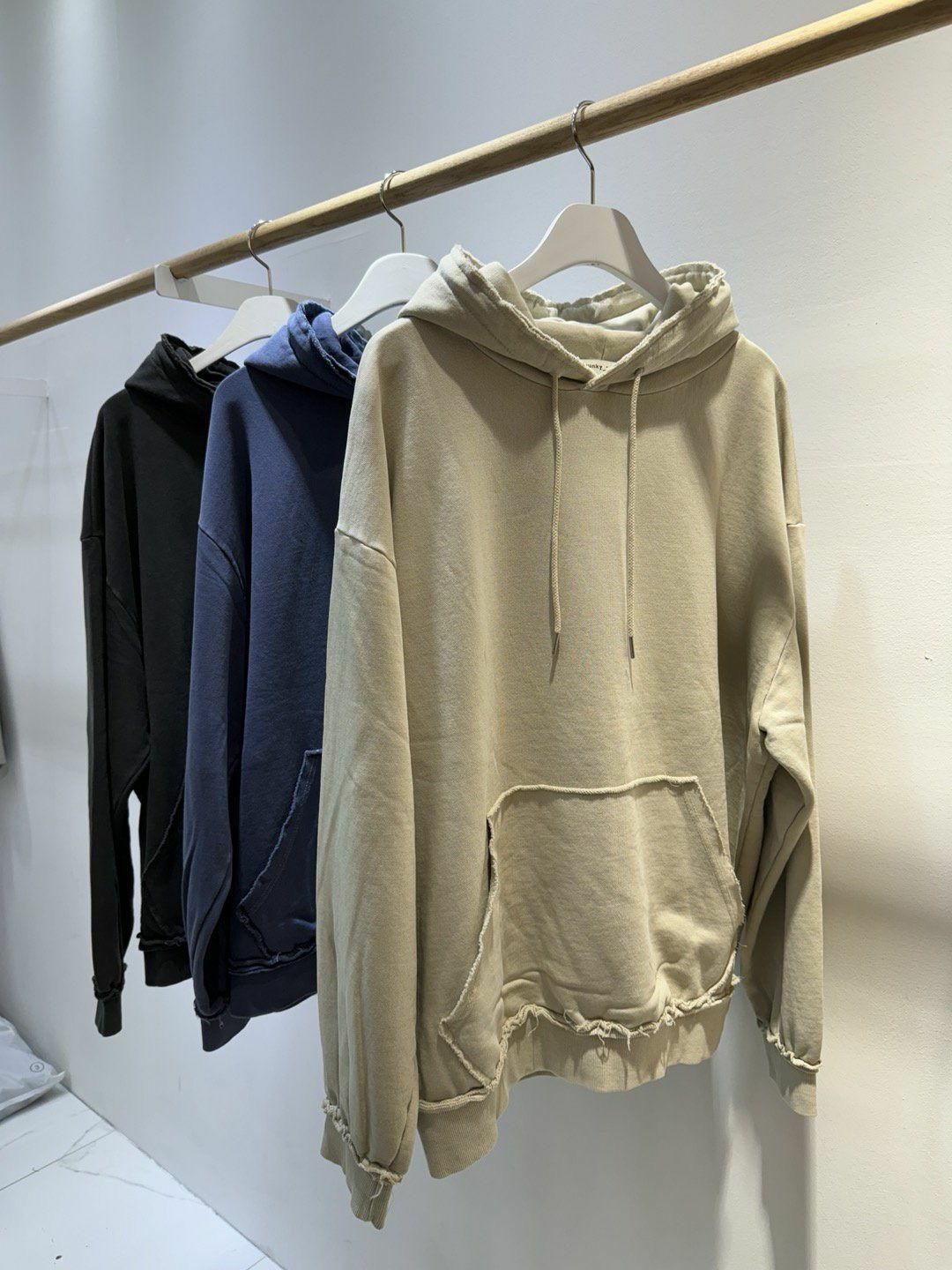 洗水淨色連帽衛衣 Crunky_youth-089T