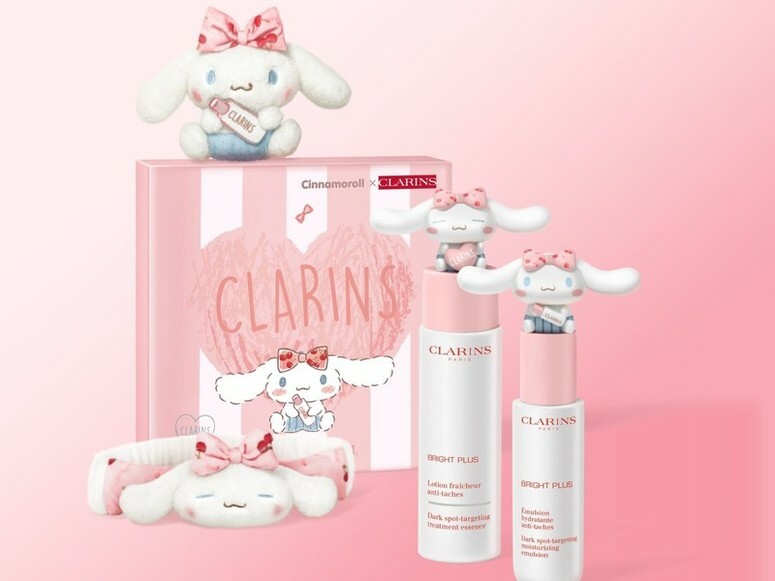 CLARINS x Cinnamoroll 透亮光感牛奶肌限定套裝