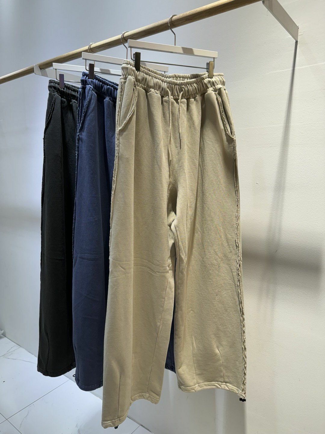 淨色鬆身運動褲 Crunky_youth-090P