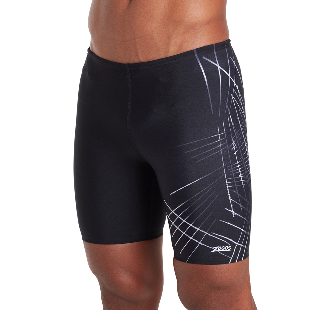ZOGGS 男性《金屬蝕刻》運動五分泳褲