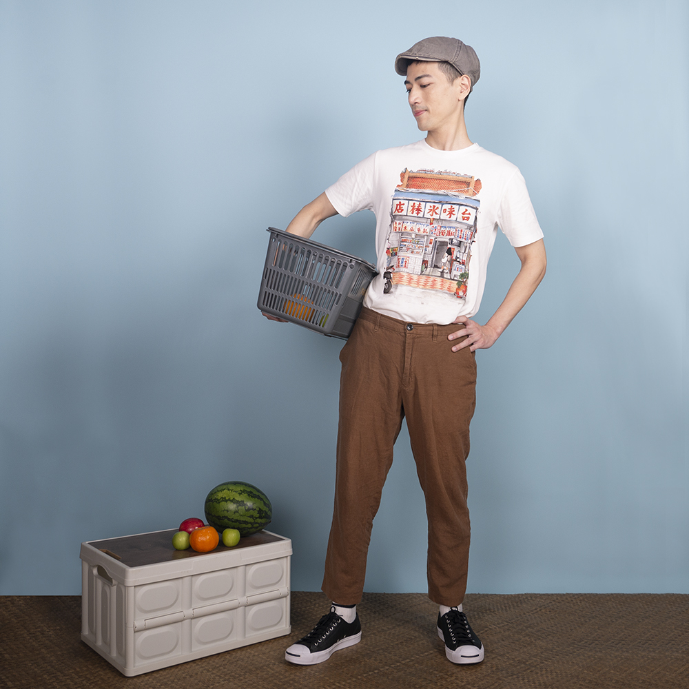復古 T-shirt - 台味冰棒店 女生禮物推薦 - 女 T 恤 - 棉.麻 多色