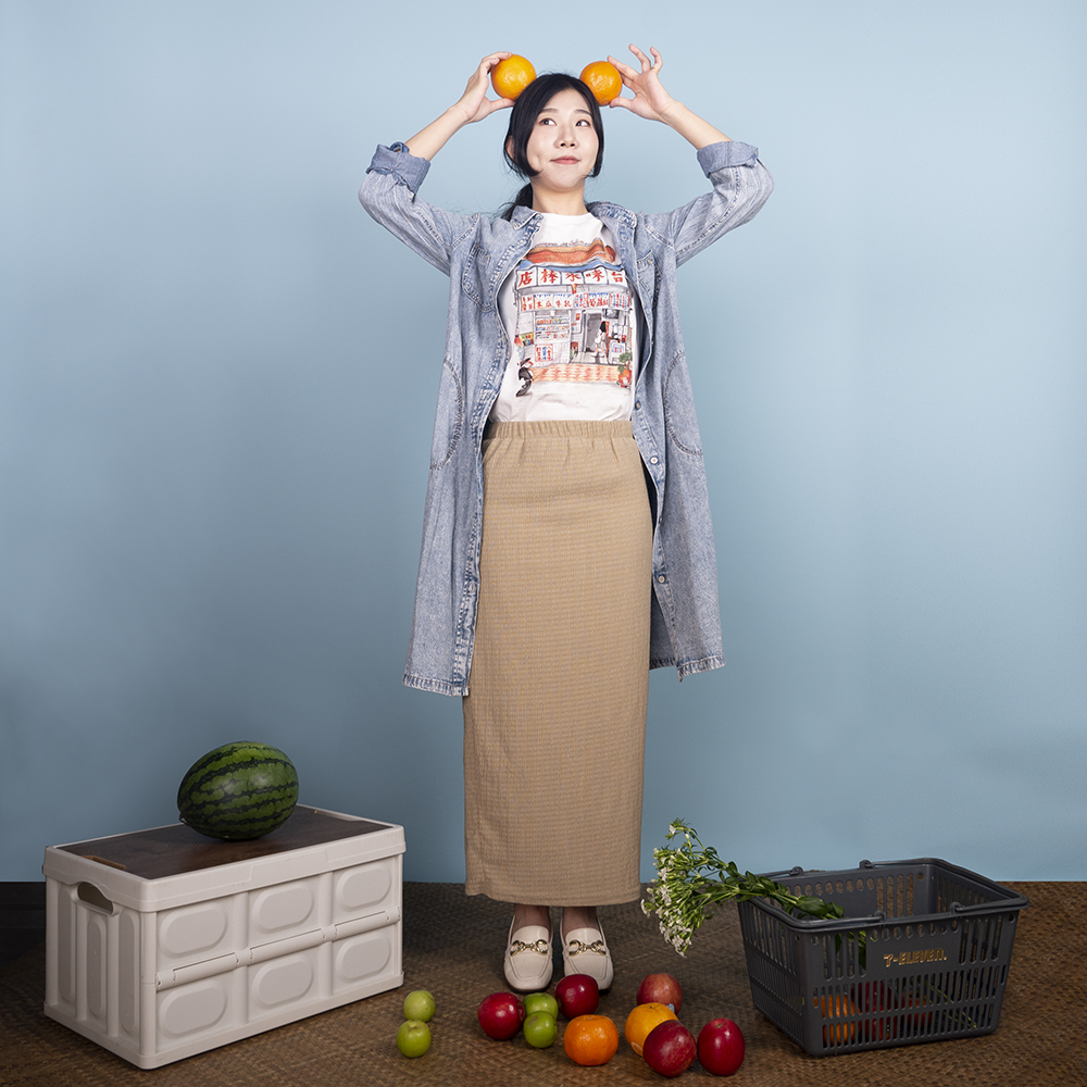 復古 T-shirt - 台味冰棒店 女生禮物推薦 - 女 T 恤 - 棉.麻 多色