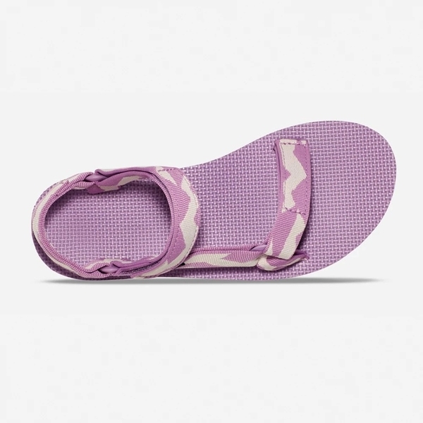 TEVA 涼鞋 FLATFORM UNIVERSAL 紫 厚底 織帶 女 TV1008844BDLV
