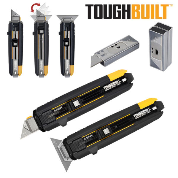 TOUGHBUILT 二合一刮刀美工刀 TB-H4S5-01 (單支)