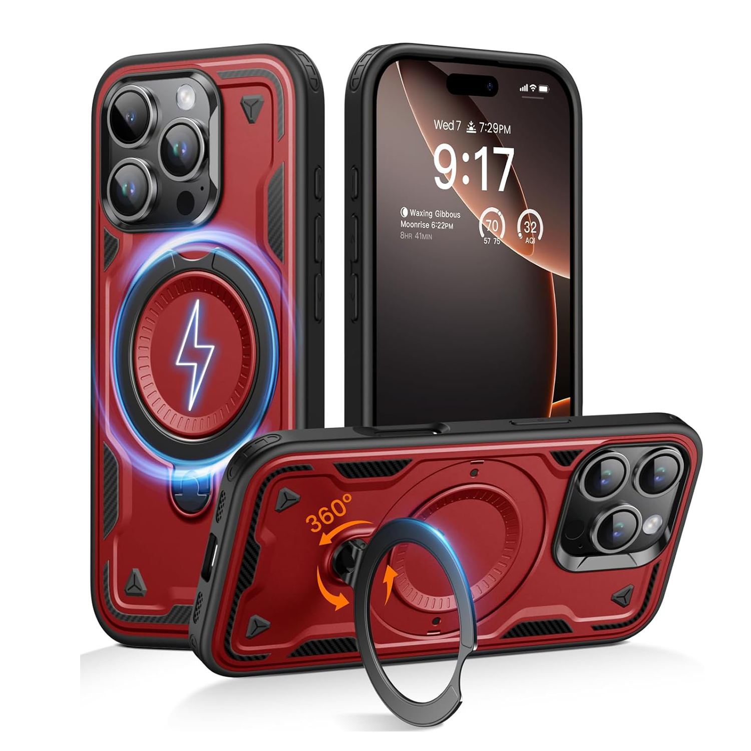 【部分現貨】XPRO - Mag Stand Graud - iPhone 17 Pro Case 防撞磁吸旋轉支架手機保護殼