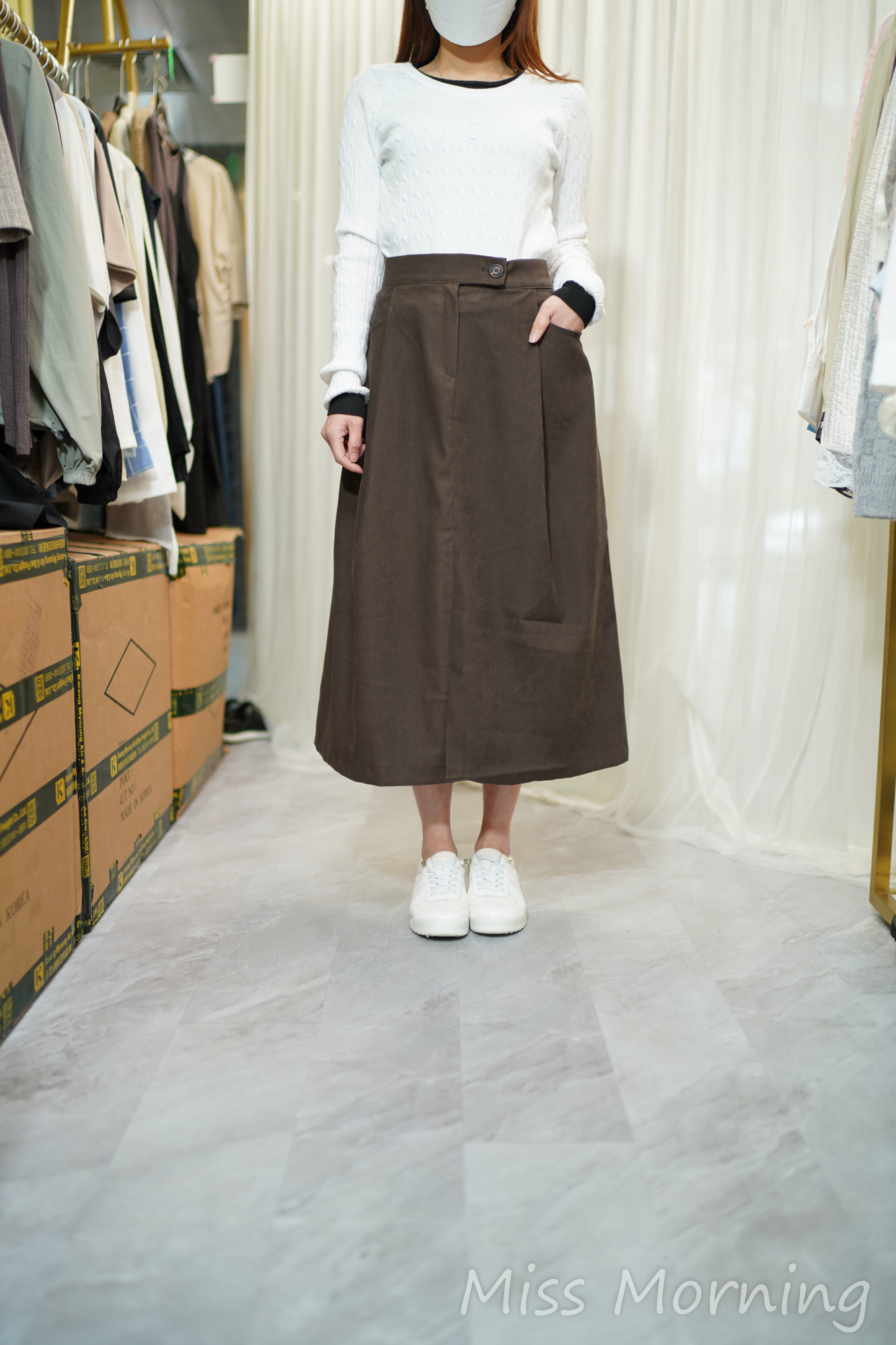 假2件線衫(14420)&必買好抵著薄身傘裙(33884)