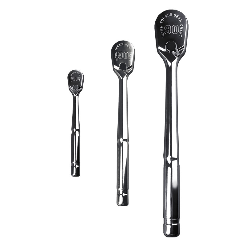 愛森諾｜90齒超扭力棘輪扳手 AS-80743 80744 80745