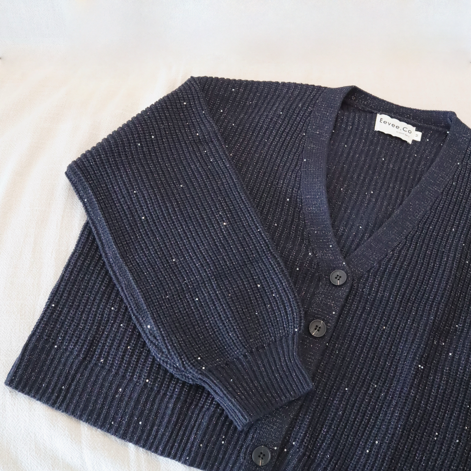 現貨 7143 Navy閃閃外套