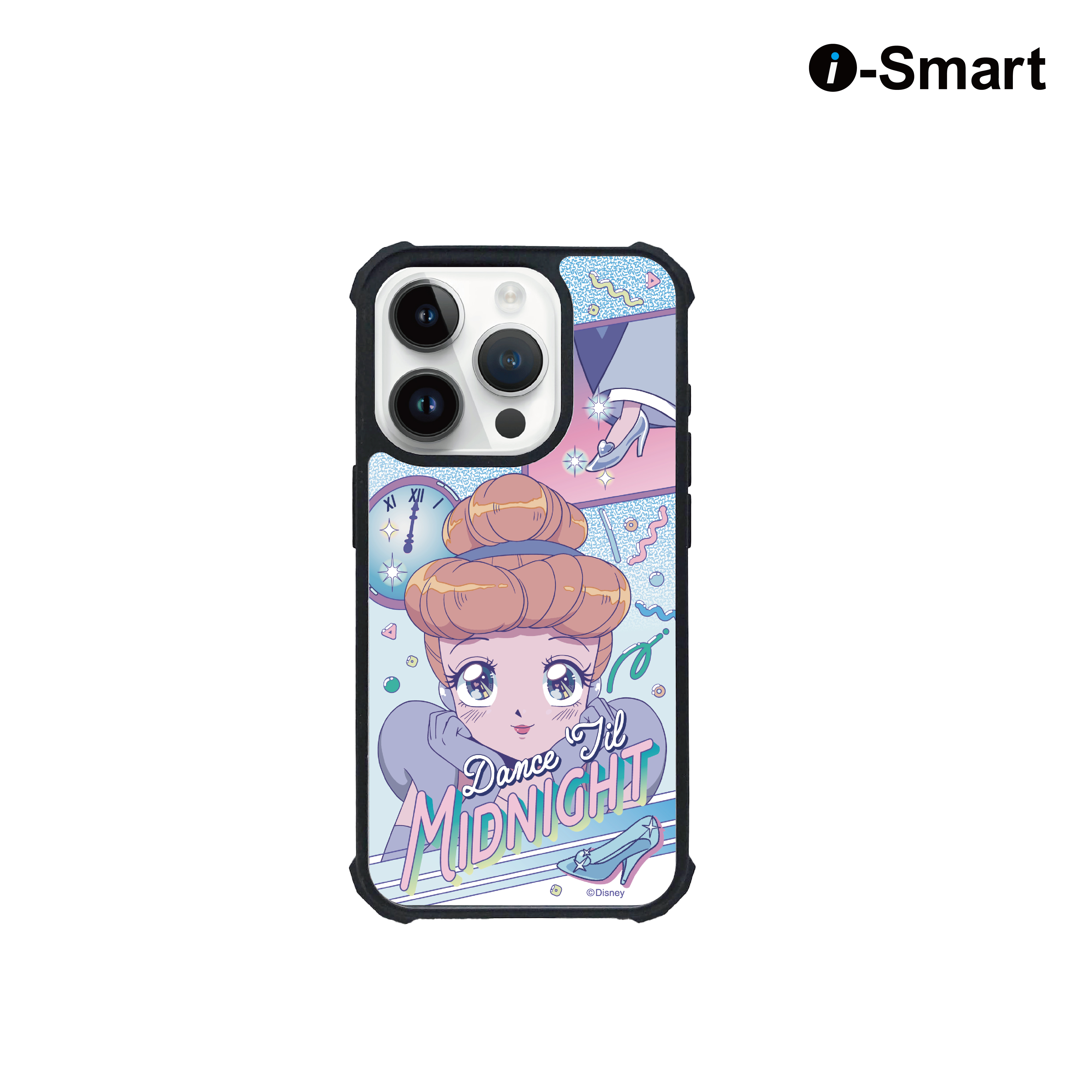 i-Smart MagSafe透明手機保護殻-灰姑娘